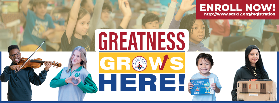 Greatness Grows Here! Enroll Now!