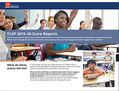 TCAP 2019-20 Score Reports